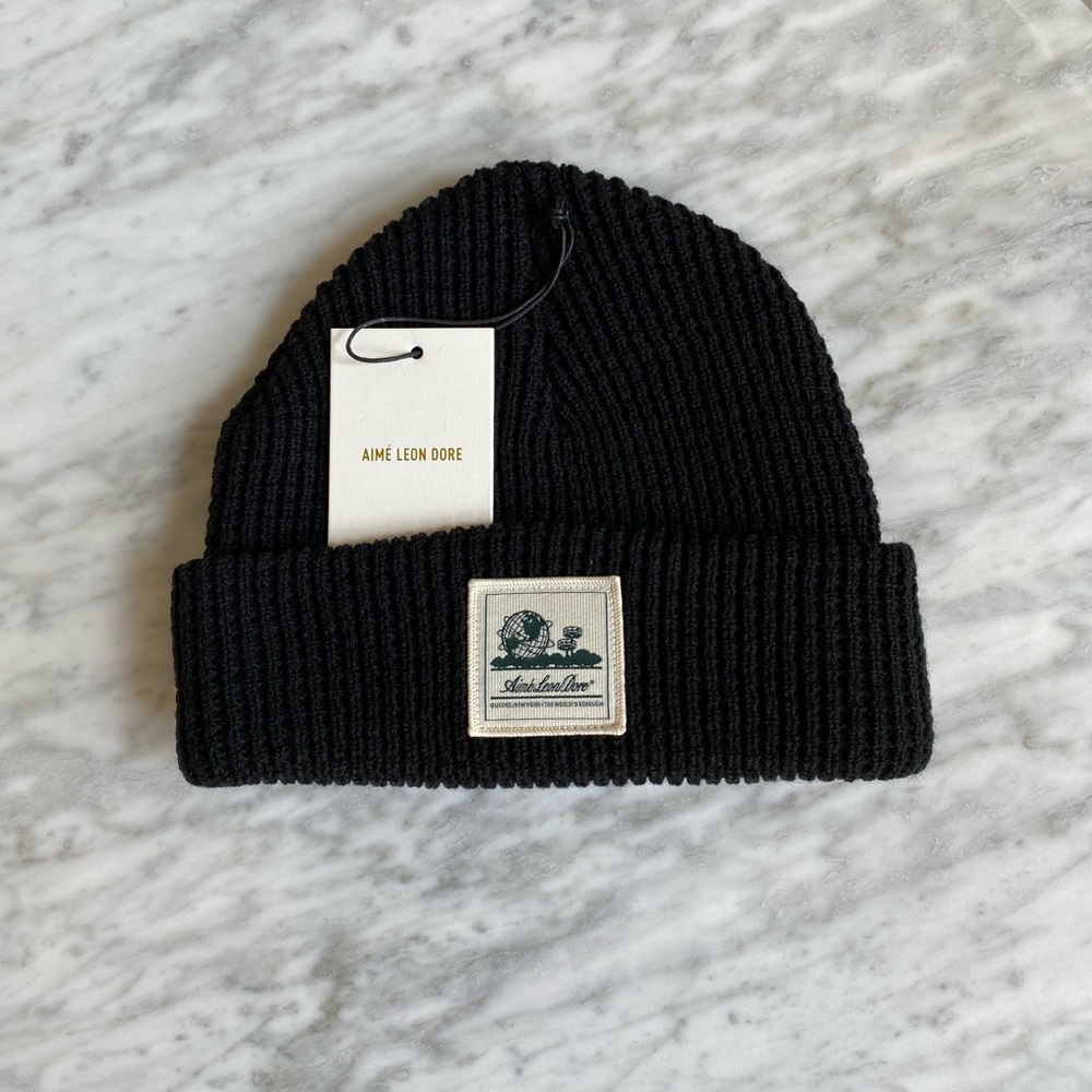 Aime Leon Dore black beanie - New with tags